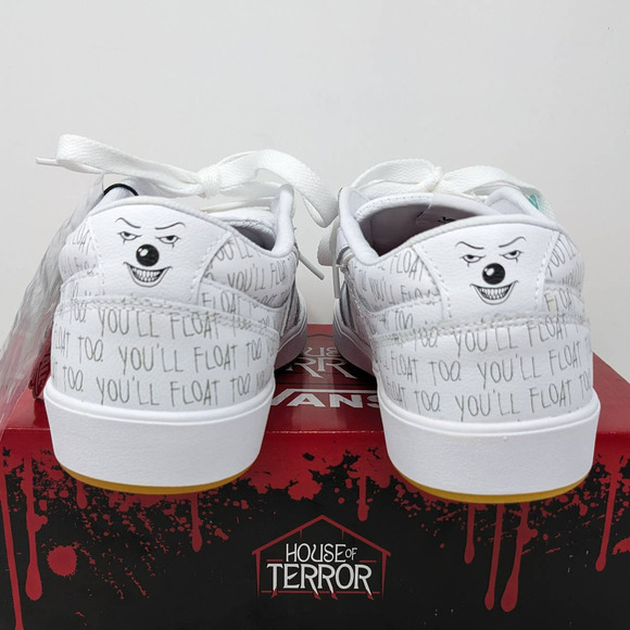 New Vans Shoes Women 10 House Of Terror Lowland CC IT Pennywise Float Sneakers - Picture 7 of 10